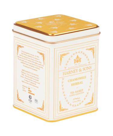 Harney & Sons Fine Teas Chamomile Herbal 20 Sachets 0.9 oz (26 g) - Buy Online on GoSupps.com