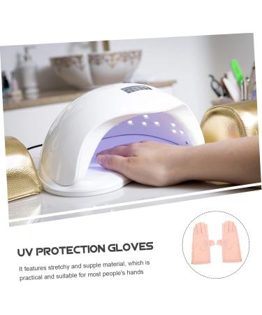 POPETPOP 4 Pairs Sun Protection Half Finger Gloves Mittens Anti-uv Gloves Manicure Protective Accessory Manicure Skin Gloves Gloves Manicure Tools Accessories Miss Summer Nylon - Buy Online on GoSupps.com