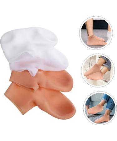 FOMIYES 2 Pairs Exfoliating Moisturizing Socks Womens Socks Moisture Enhancing Socks Womans Socks Spa Socks Women No Crease Hairpin Black Sebs Girl Child Cosmetic Socks - Buy Online on GoSupps.com