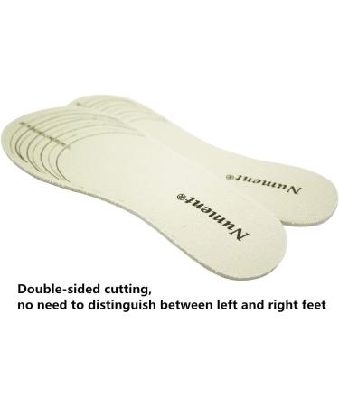 Nument Kids Cotton Canvas Shoes Insoles | Double-Sided Cut for Custom Fit | Ideal for Spring, Autumn & Winter | 1 Pair - Buy Online on GoSupps.com