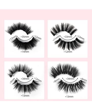 Echwave Magnetic Eyelashes with Eyeliner Kit 10 Pairs Reusable Magnetic Eyelashes 3D Magnetic Eyelashes(B) - Buy Online on GoSupps.com