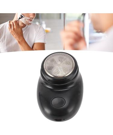 Electric Beard Clipper Stainless Steel Beard Trimmer USB Rechargeable Portable Small Men Beard Clipper Cleaner Fine Trimming for Travel Use (Matte Black) - Buy Online on GoSupps.com