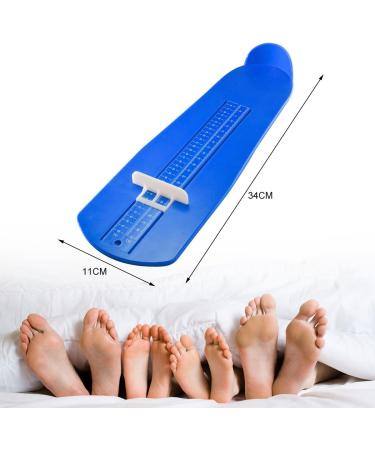 MIKIULY FOIMATION Shoe Size Measuring Device | EU Sizes 15-48 | Accurate Foot Measurement for Kids & Adults | Blue - Buy Online on GoSupps.com