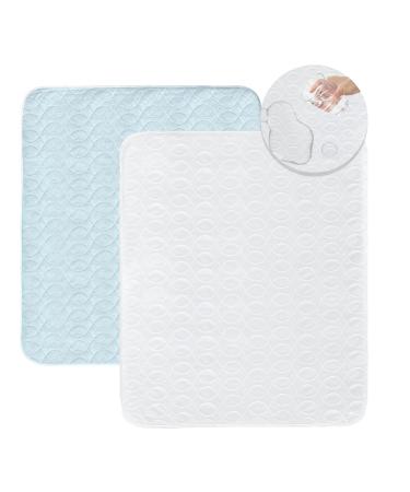 Xinhusu washable and reusable insert waterproof soft pads 76.2 x 88.9 cm incontinence inlays bedtime for adults older people children mattress protection 30x35in