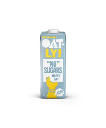 Oatly Oat Drink No Sugar Pack of 6 (6 x 1 Litre) | Delicious Low-Calorie Plant-Based Milk | International Shipping Available - Buy Online on GoSupps.com