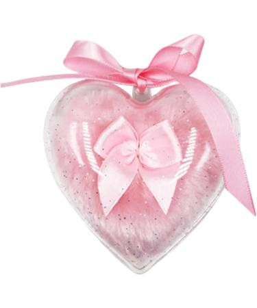 Toseky Makeup Powder Puff | Bowknot Heart Powder Puff Body Powder Puff for Dusting Powder Baby Women Powder Puff for Bath and Travel Pink - Buy Online on GoSupps.com