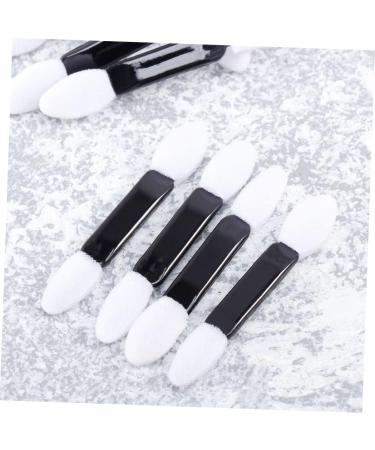 Baluue 100pcs Women Eyeshadow Brush Eye Makeup Brushes Foam Eyeshadow Sponge Eyeshadow Applier White - Buy Online on GoSupps.com