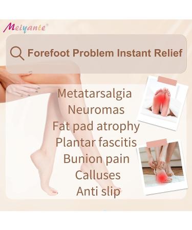 Women's Metatarsal Pads & Heel Inserts for All Day Pain Relief - 2 Pairs, Beige - Buy Online on GoSupps.com