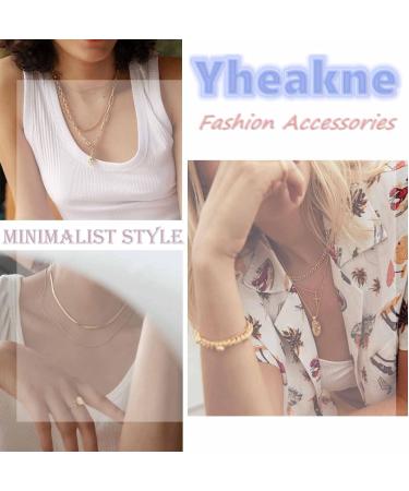 Boho Pearl Infinity Choker Necklace - Gold Figure Eight Pendant Jewelry for Women & Girls - Perfect Gift - Buy Online on GoSupps.com