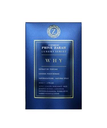 Paris Corner Why Privezarah For Him EDP Men's Spray 80ml Fragrance Perfume PERFUMES - Buy Online on GoSupps.com