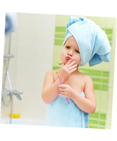 Minkissy 16 Pack 360 Baby Training Toothbrush Set - Soft Fur Oral Care Tools with Finger Holder & Dental Floss | Safe Baby Care Essentials - Buy Online on GoSupps.com