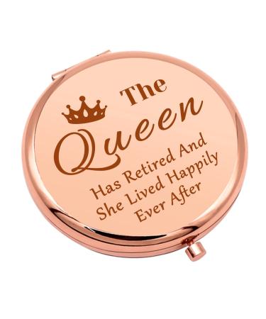 Retirement Gifts for Women Coworker Leaving Gifts Compact Mirror for Boss Colleagues Friends Appreciation Gifts Folding Makeup Mirror for Nurse Teachers Coworkers Retired Gifts for Women