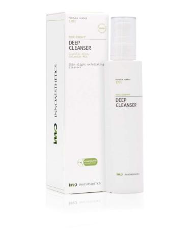 INNOAESTHETICS Deep Cleanser w/Glycolic Acid for Oily/Combination Skin-(Promotes Collagen Production)