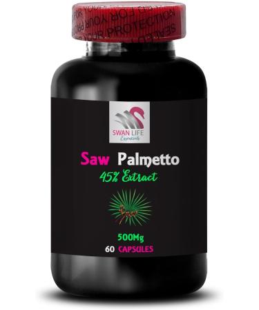 Saw Palmetto Extract - Plant-Based Wild Supplement Whole Fruit Saw Palmetto Pure Capsules Herbal Blend Saw Palmetto Whole Berry Formula Natural Supplement Vegetarian Capsules 3Bot - Buy Online on GoSupps.com