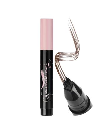 Eyebrow Pencil Smudge Resistant Long Lasting Eyebrow Pen 14ml Liquid Color Very Fine Point Suitable for Travel Parties Sports Appointments Work 01 Brown