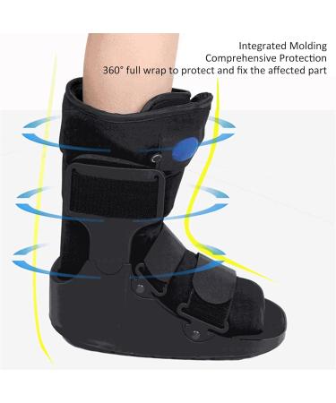 Anti-Slip Air Walking Boots for Fast Recovery | Fracture & Sprained Ankle Support for Men & Women (XS) - Buy Online on GoSupps.com