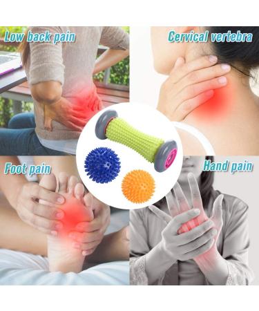Ryson Foot Roller Massage Ball - Plantar Fasciitis Relief & Reflexology Massager - Buy Online on GoSupps.com