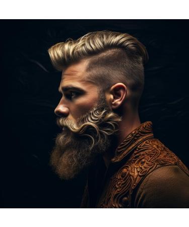 Mass Aliya Oil Baume Barbe Homme-100% pur et naturel-Soin sans rin age au karit argan jojoba coco et vitamine E. Adoucit coiffe et hydrate la barbe et la moustache. 60 ml (Orange) - Buy Online on GoSupps.com