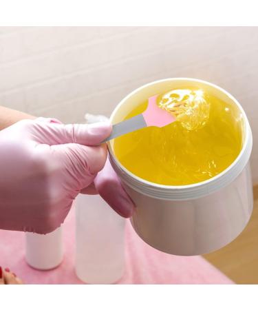 Lurrose 2-Piece Non-Stick Wax Spatula Set | Silicone Waxing Applicator for Home & Salon Use | Reusable & Durable - Buy Online on GoSupps.com