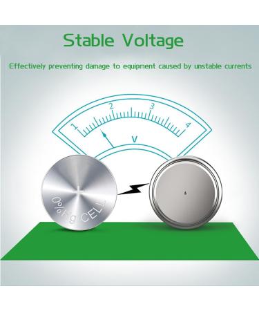 Cotchear 10pcs AG1 LR621 364 Watch Batteries - 1.55V Alkaline Button Cell for Watches Toys & Remotes - Buy Online on GoSupps.com