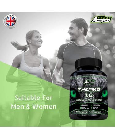 Thermo 1.0 Weight Loss Pills - 90 Capsules Fat Burner for Men & Women - UK Made - Buy Online on GoSupps.com