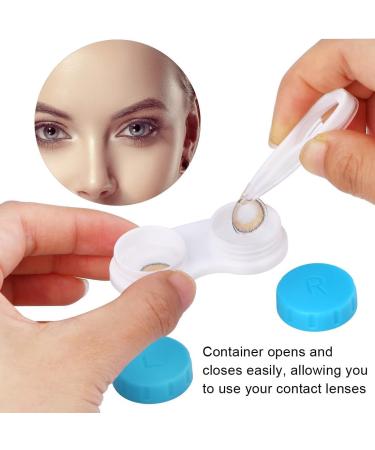 ZCSOWE Contact Lens Case Set - 8 Leak-proof Travel Cases for Home & Travel | Durable & Compact - Buy Online on GoSupps.com