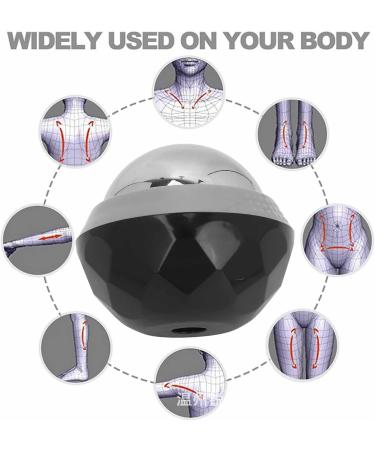 Ice Massage Roller Ball | Manual Stress Relief & Cold Compression for Sore Shoulder Muscles | International Shipping Available - Buy Online on GoSupps.com