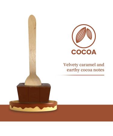 Fire Mountain Hot Chocolate Stirrers From Cocoa | 3 x 40g | 37% Milk Hot Chocolate Spoons Natural Milk Chocolate with Wooden Stirrer Hot Choc Spoons Cacao Chocolates Milk Hot Chocolate 3 count - Buy Online on GoSupps.com