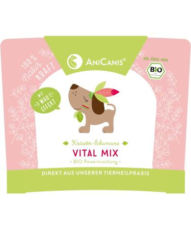 Anicanis Bio Vital Mix for Dogs - Organic Multivitamin & Superfood Supplement with 8 Essential Amino Acids - 300g Dietary Feed Supplement - Veterinary Approved - Buy Online on GoSupps.com
