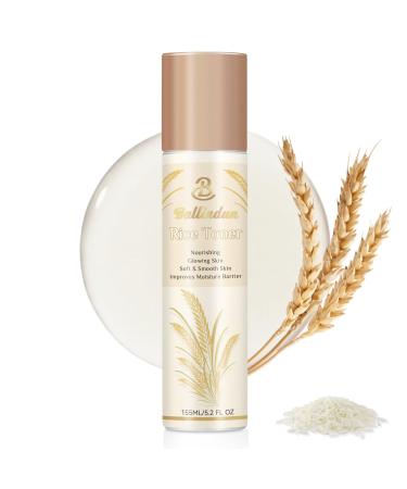 Toner for Face Rice Toner Rice Water 155ML Face Toner for Women Refreshing & Nourishing Skincare Solution Gentle & Soothing Milk Skin Toner Daily Skin Care Hydrating Facial Toner 5.2 Fl Oz (Pack of 1)