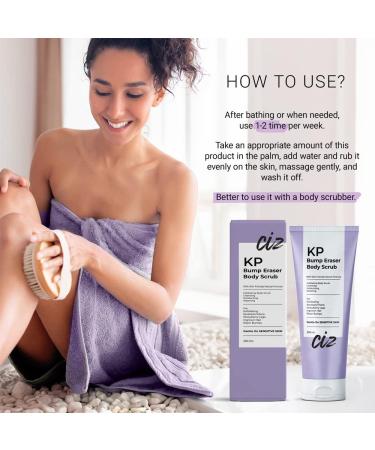 KP Bump Eraser Body Scrub - Exfoliating Body Scrub for Strawberry Legs | Effective Exfoliator for Women - Buy Online on GoSupps.com