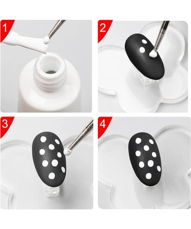 UV Gel Circular Dotting Tool for Nail Art - Salon Quality Manicure and Carving Tool - Buy Online on GoSupps.com