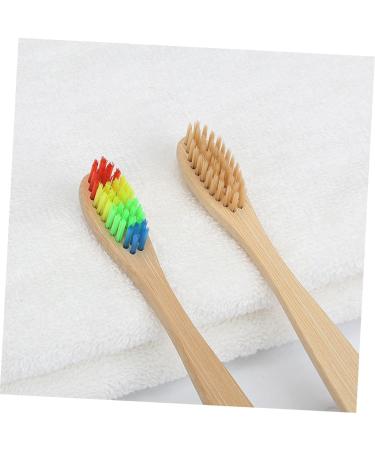 MARMERDO Bamboo Toothbrushes 12 Pack - Natural Soft Bristles Eco-Friendly Travel Set for Oral Health - Buy Online on GoSupps.com