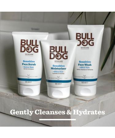 Bulldog Skincare Sensitive Face Scrub for Men 125ml - Pack of 1 - Buy Online on GoSupps.com