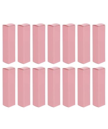EXCEART 50Pcs Kraft Paper Lipstick Boxes Essential Oil Packaging Boxes DIY Supplies Beauty Accessories Makeup Organzier Tube Storage Pink - Buy Online on GoSupps.com
