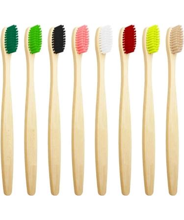 Buy Bamboo Toothbrush - Black Sustainable Biodegradable & Vegan for Adults & Kids | Eco-Friendly Oral Care - Buy Online on GoSupps.com