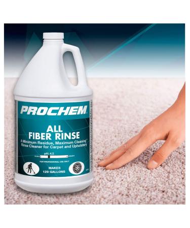 Prochem All Fiber Rinse Concentrate - 1 Gal. Professional Carpet & Upholstery Solution for Bright & Soft Fibers - Buy Online on GoSupps.com