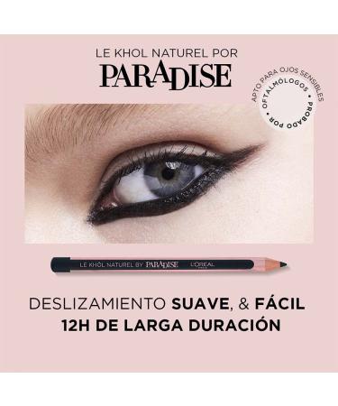 L'Oreal Paris Superliner Le Khol Eyeliner 101 Midnight Black - Intense Black Eyeliner for Bold Eyes - Buy Online on GoSupps.com
