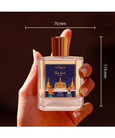 DJ Thai Oud 100 ml | Unisex Luxury Long Lasting Woody Perfume for Men and Women | Woody Oriental Scent Eau De Parfum | EDP Fragrance for Gift | Notes: Rosewood Sandalwood Agarwood - Buy Online on GoSupps.com