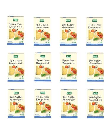 Byodo - Rice and corn crispy bread - 160 g - pack of 12