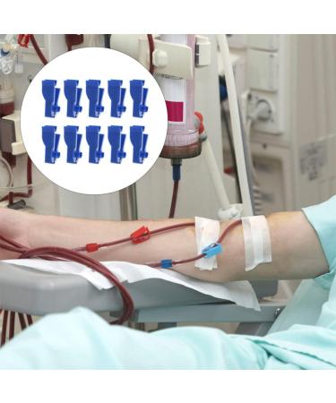 Exceart Catheter Clamp Kroko Clip - 10 Pack Dialysis Hose Clips & Electrical Test Clamps for Urine Incontinence & Peritoneal Dialysis Accessories - Buy Online on GoSupps.com