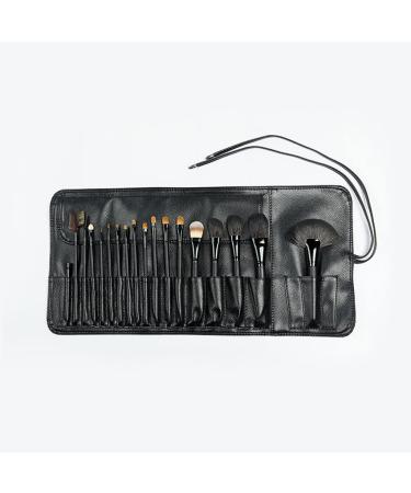 Buy MADALIAN 18 Makeup Brushes Set - Wooden Handle Ebony Foundation Brush - Professional Quality for Flawless Makeup Application - Buy Online on GoSupps.com
