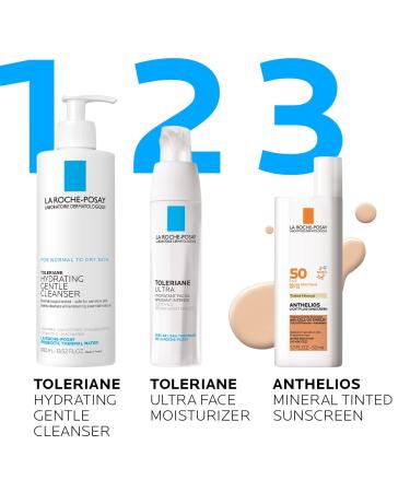 La Roche-Posay Anthelios Tinted Sunscreen SPF 50 - Mineral Face Sunscreen SPF 50 - Oil-Free Formula - Buy Online on GoSupps.com