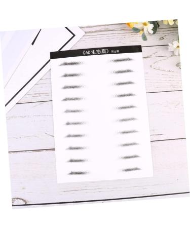 NOLITOY 4 Sheets Pairs Makeup Stickers Eyebrows Eyebrow Makeup Eyebrow Sticker Water Proof 3d Makeup Tools - Buy Online on GoSupps.com