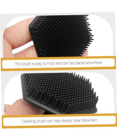 Ipetboom Silicone Face Brush Body Scrubber Silicone Facial Cleansing Brush Shower Exfoliator Silicone Facial Scrubber Hair Silica Gel Deep Cleaning Miss Multifunctional Brush - Buy Online on GoSupps.com