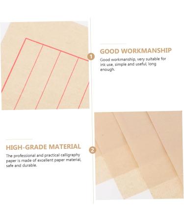 COHEALI 50 sheets Fading Ink Easily Sumi Worry Do Great Paper Raw Holding Tightly about Drawing You - Buy Online on GoSupps.com