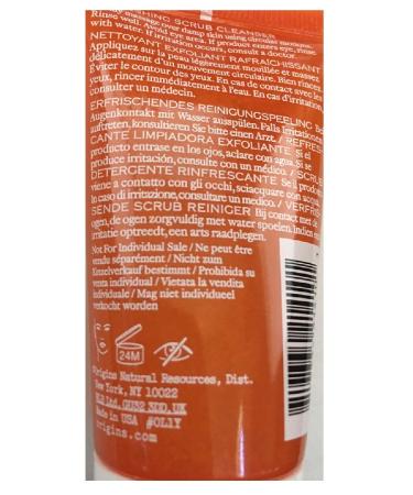 Origins GinZing Refreshing Scrub Cleanser 1 fl.oz./30ml | Exfoliating Facial Wash - Buy Online on GoSupps.com