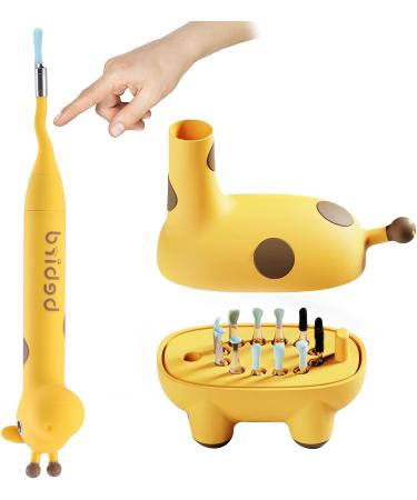 BEBIRD D3 Pro Smart Ear Wax Removal Otoscope Giraffe-Shaped 1080p FHD Wireless Camera | Bendable Lens & Safety Lock | Gentle Ear Cleaner for Kids & Family - Buy Online on GoSupps.com