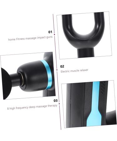 Fomiyes Portable Triangular Fascia Muscle Massage Device - Hand & Neck Percussion Massager for Body Relaxation | Mini Fitness Relaxer in ABS - Buy Online on GoSupps.com