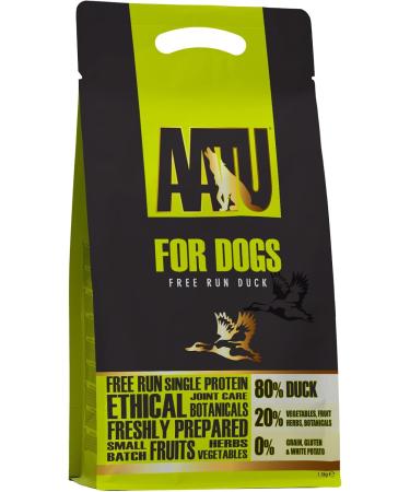 AATU 80 / 20 Dog Food Duck 1.5 kg - Buy Online on GoSupps.com